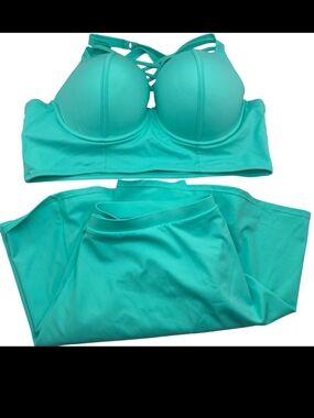 Torrid Bikini Set.  Top With Skirted Bottom